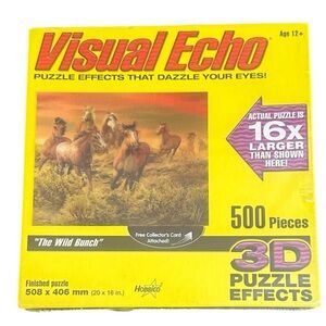🆕 3D PUZZLE - The Wild Bunch - SEALED NIB by visual echo